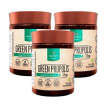 3 Green Própolis 60Caps Nutrify - Própolis Verde Fenóis 10Mg