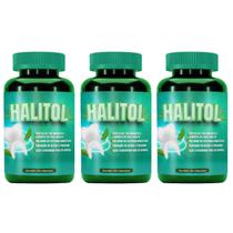 3 Halitol Natural Fim do Mau Halito Limpo - Beauty Capsules