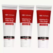 3 Hidratante Vitamina E e Filtro Solar Natu Charm Bisnaga 3 Hidratante Vitamina E e Filtro Solar Natu Charm Bisnaga