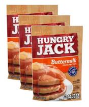 3 Hungry Jack Buttermilk Massa Panqueca E Waffle Mix 198g 3 Hungry Jack Buttermilk Massa Panqueca E Waffle Mix 198g