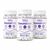 3 imunofem original 60 cápsulas 1000mg Nativo suplementos 3 imunofem original 60 cápsulas 1000mg Nativo suplementos