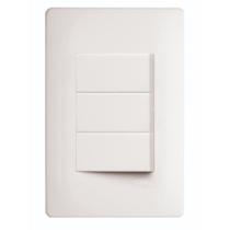 3 Interruptor Simples 10a 250 Volts Habitat - 2095 - Fame 3 Interrup.simples 10a 250v Vertical Fam