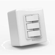 3 Interruptor Simples 10A 250V Branco Enerbras