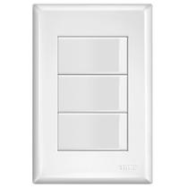 3 Interruptores Simples 16A 250 Volts Evidence - 2907 - FAME 3 Interruptores Simples 16A 250 Volts Evidence - 2907 - FAME