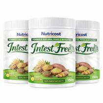 3 IntestFree Fibra Natural I Regulacao do Intestino I Suplemento Alimentar em Pó