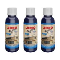 3 Jimo Cupim Base de Água 500ml Para Madeiras Sem Cheiro Tratamento Preventivo Protege Madeira Interno Externo Defensivo Extermina Anticupim