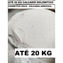 3 KG Cálcario Dolomítico Branco - Corretor de Solo - Calcario Mineral Agrícola