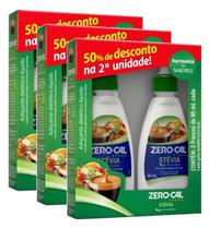 3 Kit 2 Adoçante Líquido Zero Cal Stévia 2 X 80ml