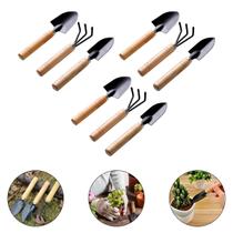 3 Kit Conjunto Para Jardim Com 3 Peças Ancinho Pazinha Larga Estreita 3 Kit Conjunto Para Jardim Com 3 Peças Ancinho Pazinha Larga Estreita