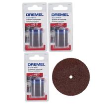 3 Kit Disco Corte 36pc Micro Retifica Dremel 409 2615000409
