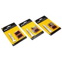 3 Kit Reparo Pneu Bike Bicicleta 8 Peças Remendo + Cola 3 Kit Reparo Pneu Bike Bicicleta 8 Peças Remendo + Cola