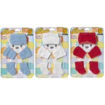3 Kit Touca Luva e Meia Bebê Recém-Nascido Menino Fofurinha Para Presente 3 Kit Touca Luva e Meia Bebê Recém-Nascido Menino Fofurinha Para Presente