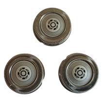 3 Lâminas Barbeador Aquatouch Sh30 S1030 S5008 S5010 S5011