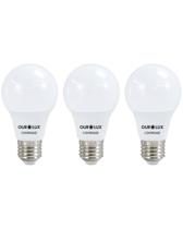 3 Lâmpada Inteligente CONTROLED Sensor de Presença 9W Bivolt 2700K OUROLUX 3 Lâmpada Inteligente CONTROLED Sensor de Presença 9W Bivolt 2700K OUROLUX