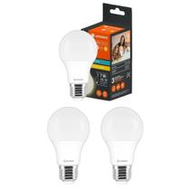 3 Lâmpadas Bulbo Led 7w 600lm BIV 3000k Ledvance 7020750