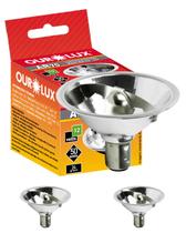 3 Lâmpadas Halógenas Ar70 50w 12v Ba15d Cor da Luz 2800k Branco Quente Ourolux 3 Lâmpadas Halógenas Ar70 50w 12v Ba15d Cor da Luz 2800k Branco Quente Ourolux