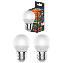 3 Lâmpadas Led Mini Bolinha 2700k 260lm Biv E27 Ledvance 3 Lâmpadas Led Mini Bolinha 2700k 260lm Biv E27 Ledvance
