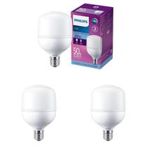3 Lâmpadas Led Philips Bulbo True Force 50w Bivolt 6500k