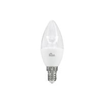 3 Lâmpadas Led Vela Claro 4w E14/e27 Luz Amarela 3000k Kian