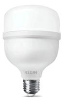 3 Lâmpadas Super Bulbo Potente Led 50w Elgin Branco Frio