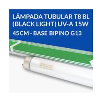 3 Lâmpadas Tubular T8 BL (Blacklight) UV-A 15W 45cm - Caça Inseto Carimbo Serigrafia Aquários