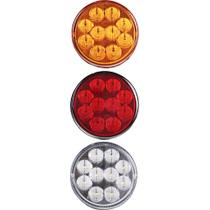 3 Lanterna Traseira 96mm Ônibus Caminhão Bugue 10 LED 24V 3 Lanterna Traseira 96mm Ônibus Caminhão Bugue 10 LED 24V