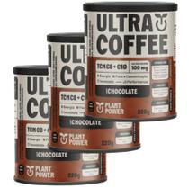 3 Latas Ultra Coffee Chocolate 220g