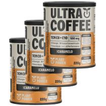 3 Latas Ultracoffee Caramelo 220g