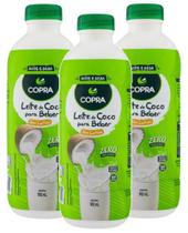 3 Leite De Coco Pronto Beber Zero Lactose Vegano Copra 900ml