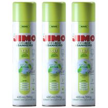 3 Limpa Box e Banheiro Espuma Ativa Citrus Suave 400ml Jimo