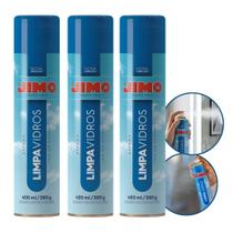 3 Limpa Vidro Espelho Janela Multiuso Spray Espuma Limpadora 400ml