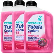 3 Litros Aditivo Pronto Uso Coolant 33 Rosa Tutela Petronas Orgânico