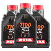 3 Litros Óleo De Motor Motul 7100 4t 5w40 100% Sintético Bmw S1000r S1000rr F850gs R1200gs R1250gs