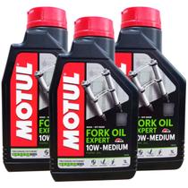 3 Litros Óleo Fluído Hidráulico Suspensão Garfo Bengala Motul Fork Oil Expert Medium 10w