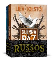 3 Livros Coleção Grandes Clássicos Russos Adaptados L. Tolstói Guerra e Paz Anna Karenina F. Dostoiévski Crime e Castigo - Ciranda Cultural