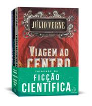 3 Livros Físicos Trindade da Ficção Científica A Ilha do Dr. Moreau, Frankenstein, Viagem ao Centro da Terra