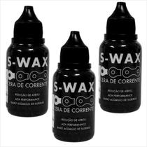 3 Lubrificantes De Cera Para Corrente Bike S-Wax S-Tres 30ml
