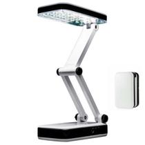 3 Luminária Luz De Mesa Articulável 24 Leds Led Light Flx - DP