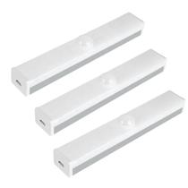 3 Luminárias Lâmpada Led 5W Barra 50Cm Usb Sensor Presença 3 Luminárias Lâmpada Led 5W Barra 50Cm Usb Sensor Presença