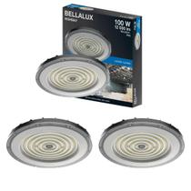 3 Luminárias Led Highbay 6500k 100w Biv Ledvance 7023226