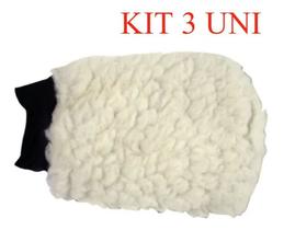 3 Luva De Pelucia Para Lavar Carros Monza Automotivo Perola 3 Luva De Pelucia Para Lavar Carros Monza Automotivo Perola