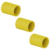 3 Luvas de Pressão Eletroduto Tigre 1" 32mm S/Rosca