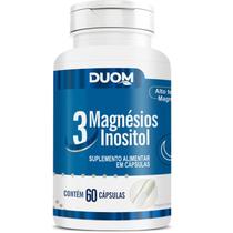 3 Magnésios Inositol 60 Capsulas Duom 3 Magnésios Inositol 60 Capsulas Duom