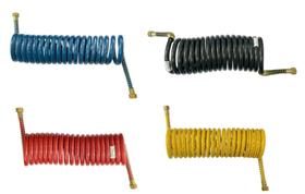 3 Mangueira Espiral Carreta Para Freio A Ar Caminhão Cores 5,5mts