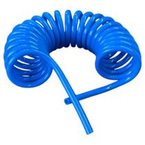3 Mangueira Espiral Tubo Pu 8mm X 5 Metros Ar Comprimido