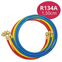 3 Mangueiras Manifold R134a 1.4 pol 1,50 Cm R12 R22 R404 R502