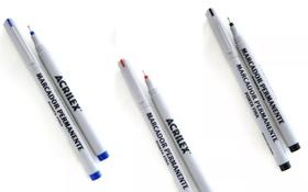 3 Marc Perman Ponta Fina - Pto/verm/az
