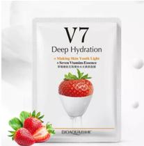 3 Máscara Facial Bioaqua V7 De Hidratação Profunda