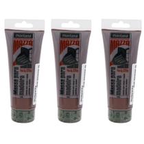 3 Massa Para Madeira Montana Mazza Cor Ipê 220g 3 Massa Para Madeira Montana Mazza Cor Ipê 220g