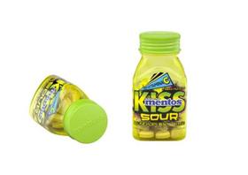 3 Mentos Kiss Sour Sem Açúcar Limão Ácido 55 Unidades 38,5G